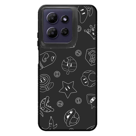 Super Mario game Items Motorola Moto G Power 2026 Case