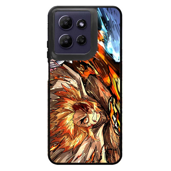 Demon Slayer Akaza vs Rengoku 2 Motorola Moto G Power 2026 Case