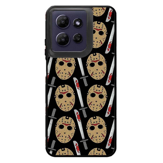 Jason Voorhees Pattern Motorola Moto G Power 2026 Case