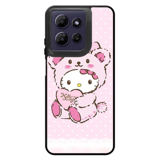 Pink Cute Hello Kitty Bear Motorola Moto G Power 2026 Case