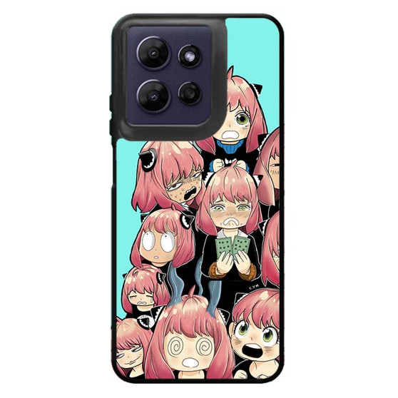 Anya Forger Cute Faces Motorola Moto G Power 2026 Case