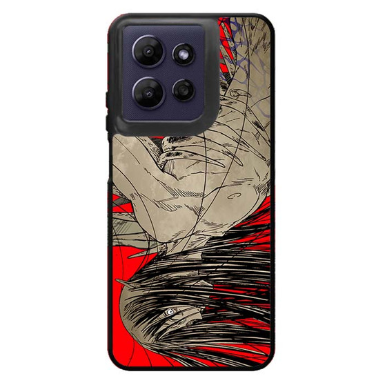 Attack on Titan Final Titan Eren in Red Motorola Moto G Power 2026 Case