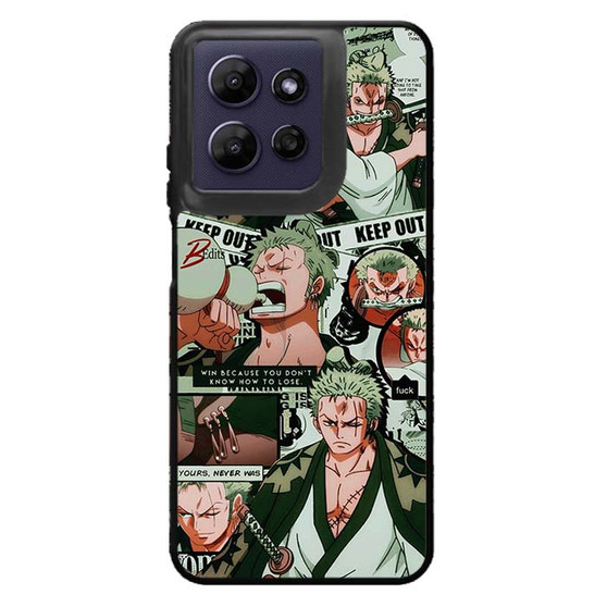 One Piece Zoro Collages 1 Motorola Moto G Power 2026 Case