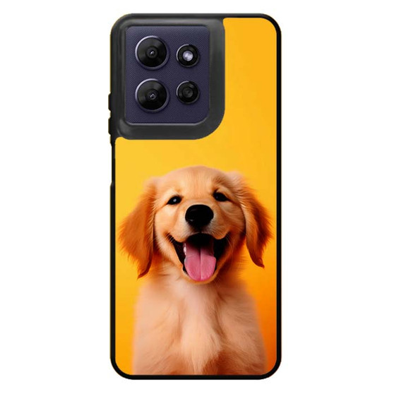 Cute puppy laughing Motorola Moto G Power 2026 Case