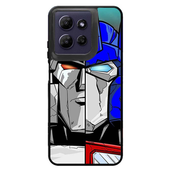 Transformers classic optimus and megatron Motorola Moto G Power 2026 Case