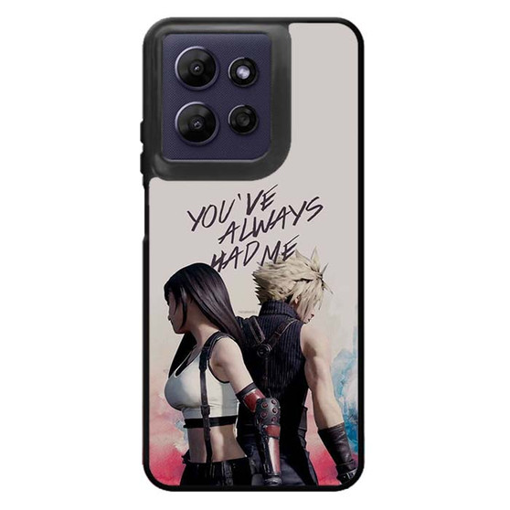 Final Fantasy VII Cloud and Tifa Motorola Moto G Power 2026 Case