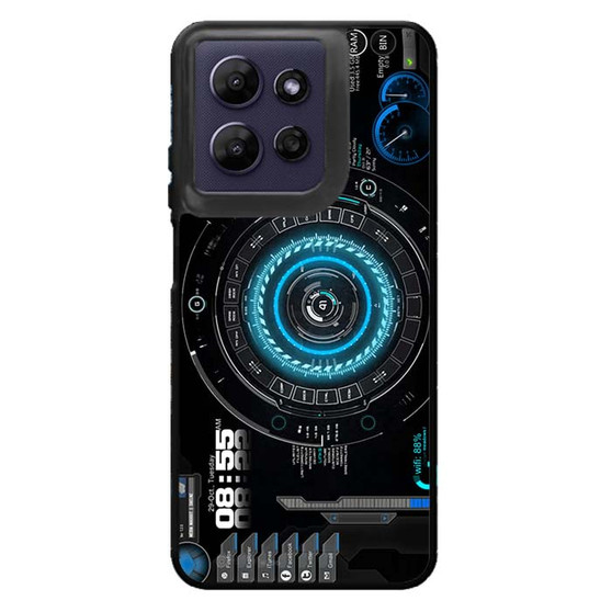 Jarvis interface iron man Motorola Moto G Power 2026 Case