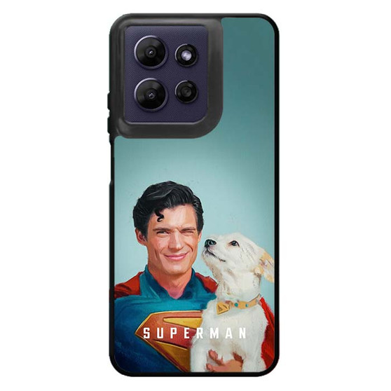 Superman 2025 and Krypto Motorola Moto G Power 2026 Case