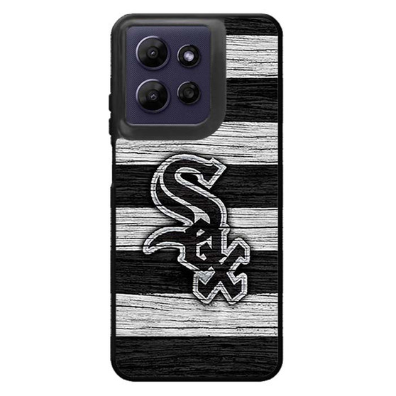 Chicago White Sox Wooden Style Motorola Moto G Power 2026 Case