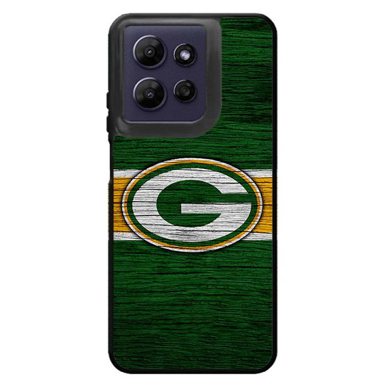 Green Bay Packer Wooden Style Motorola Moto G Power 2026 Case