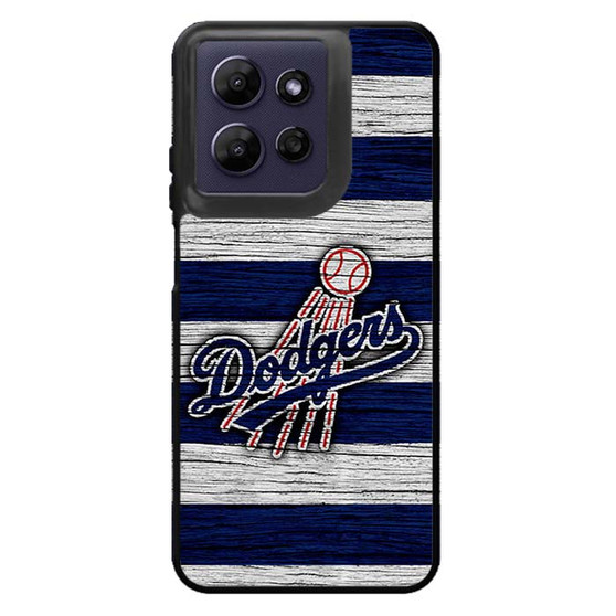 Los Angeles Dodgers Wooden Style Motorola Moto G Power 2026 Case