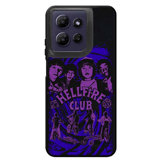 Stranger Things Hellfire Club Stripy Motorola Moto G Power 2026 Case