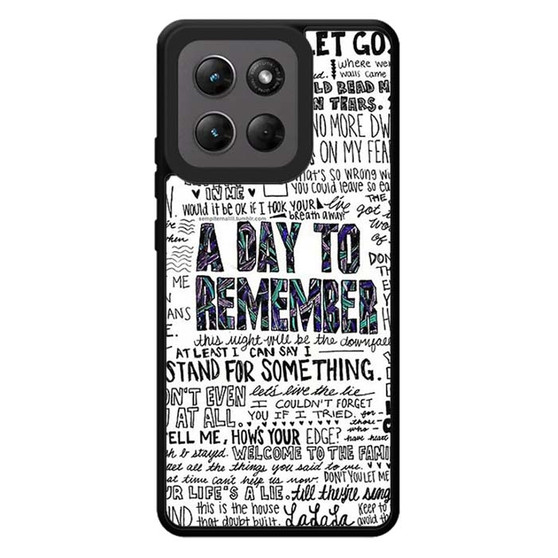 A day to remember Lyrics Motorola Moto G Stylus 2026 Case