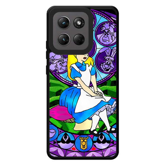 alice stained glass Motorola Moto G Stylus 2026 Case