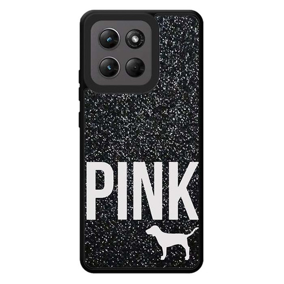 Black Glitter Victoria's Secret Motorola Moto G Stylus 2026 Case
