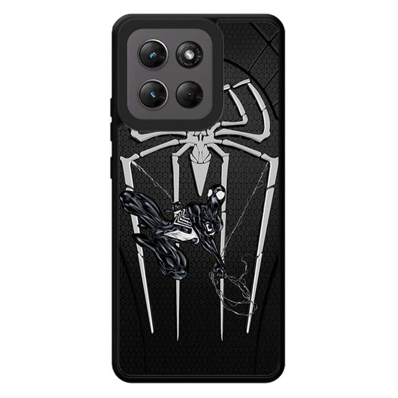 black spiderman logo Motorola Moto G Stylus 2026 Case
