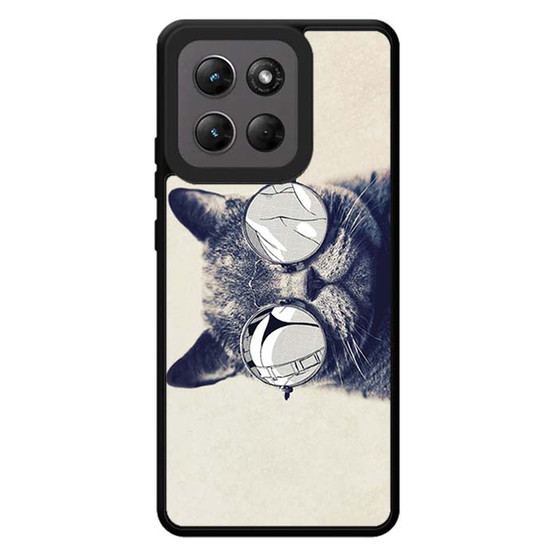 cat hipster Motorola Moto G Stylus 2026 Case