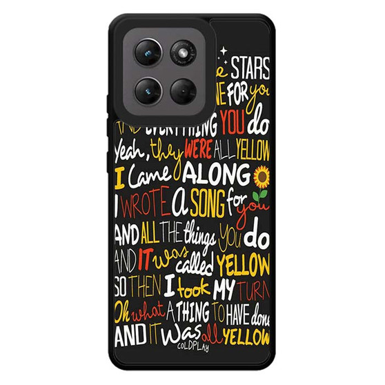 Coldplay Lyrics 2 Motorola Moto G Stylus 2026 Case
