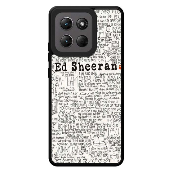 Ed Sheeran All Lyrics Motorola Moto G Stylus 2026 Case