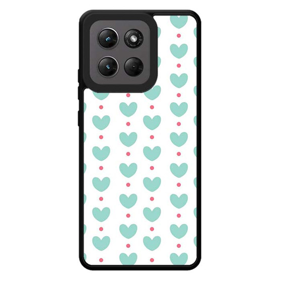 Heart in Light Blue Motorola Moto G Stylus 2026 Case