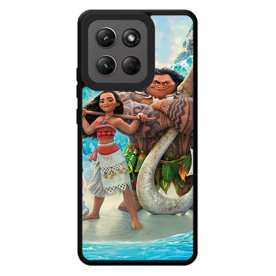 Moana And Maui Ready Adventure Motorola Moto G Stylus 2026 Case