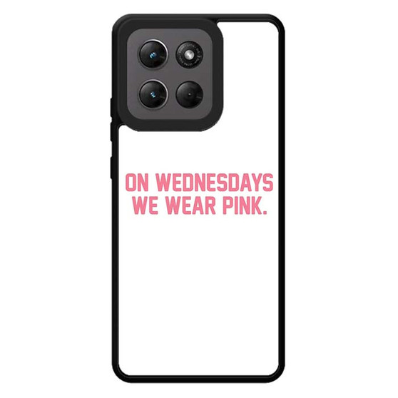 On Wednesdays We Wear Pink Mean Girls Motorola Moto G Stylus 2026 Case