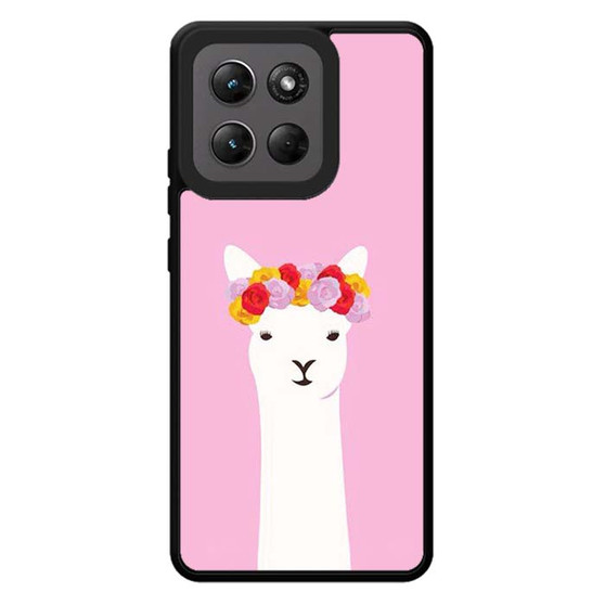 Pink Alpaca Motorola Moto G Stylus 2026 Case