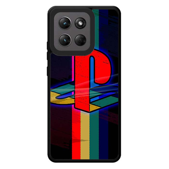 Psychedelic Alien Emoji Pattern Motorola Moto G Stylus 2026 Case