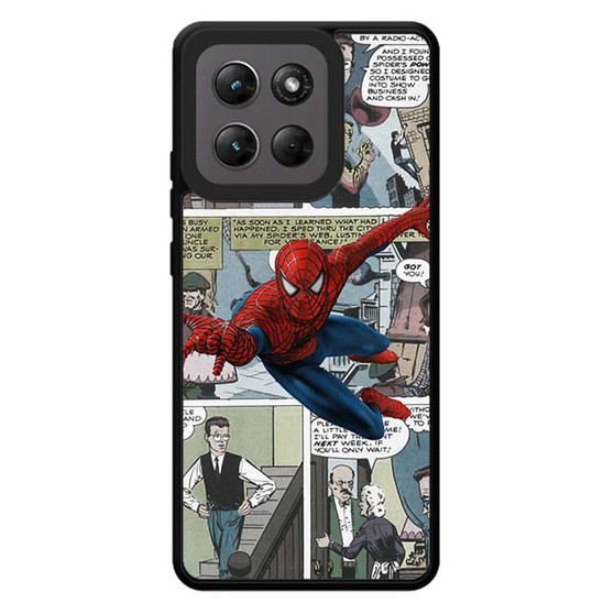 Spiderman Marvel Comic Cover Motorola Moto G Stylus 2026 Case