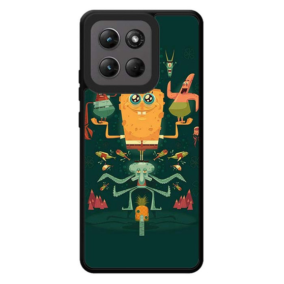 Spongebob Pixel Arts Motorola Moto G Stylus 2026 Case