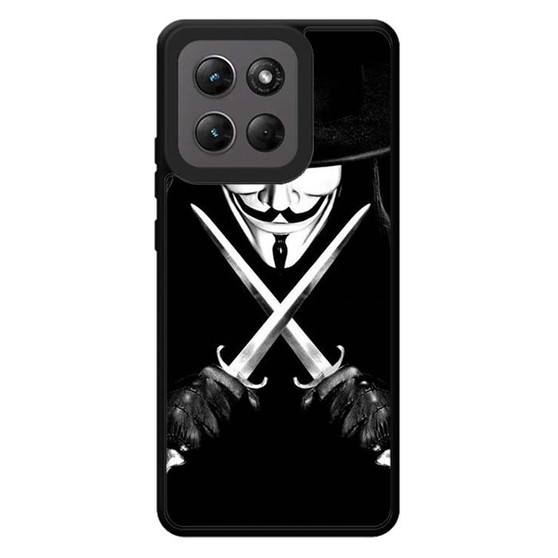 V For Vendetta Annonymous Motorola Moto G Stylus 2026 Case