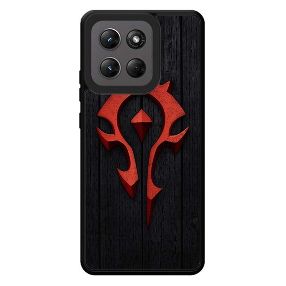 Warcraft With Wooden Pattern Background Motorola Moto G Stylus 2026 Case