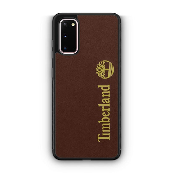 Brown Colored Timberland Samsung Galaxy S20 5G | S20+ 5G | S20 FE 5G Case