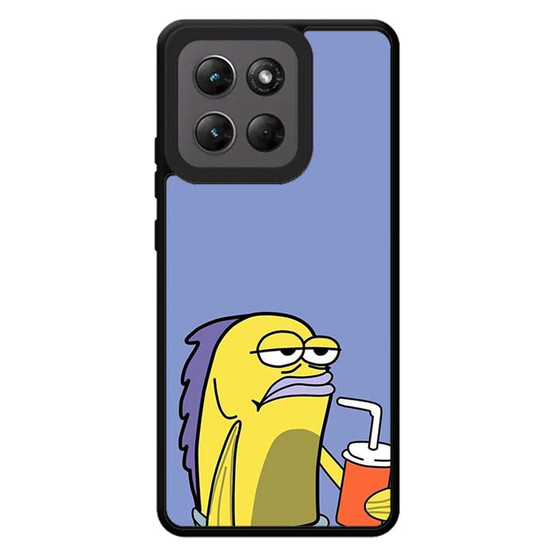 Spongebob Square Pants a Drinking Fish Motorola Moto G Stylus 2026 Case