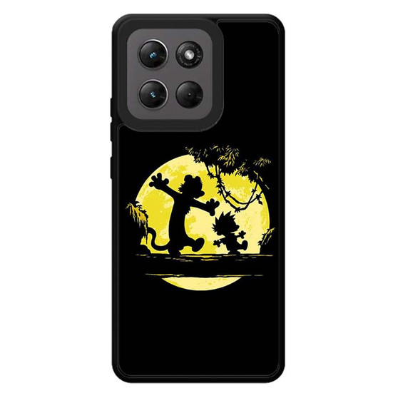 Calvin and Hobbes Night Adventure Motorola Moto G Stylus 2026 Case