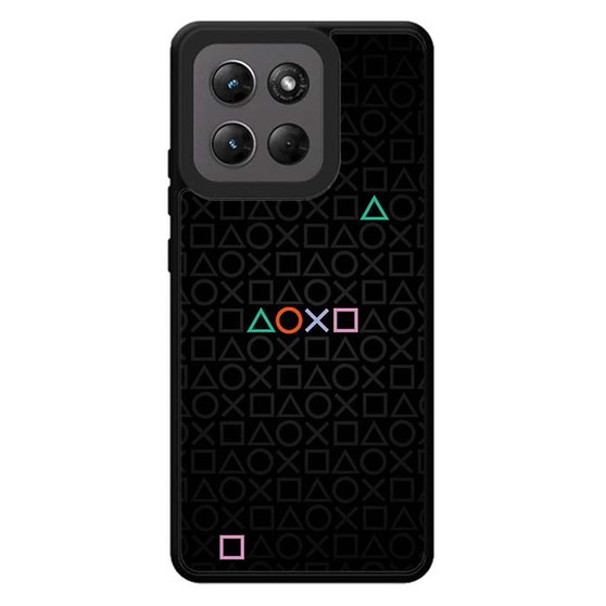 Playstation Buttons Motorola Moto G Stylus 2026 Case