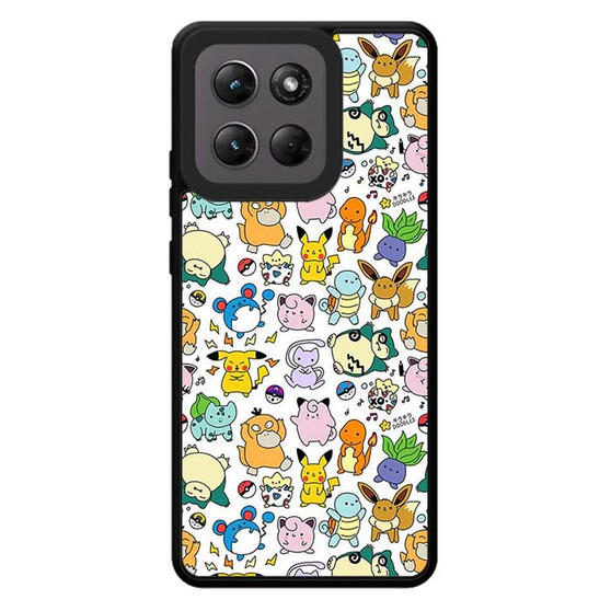Pokemon Cute Collage Motorola Moto G Stylus 2026 Case