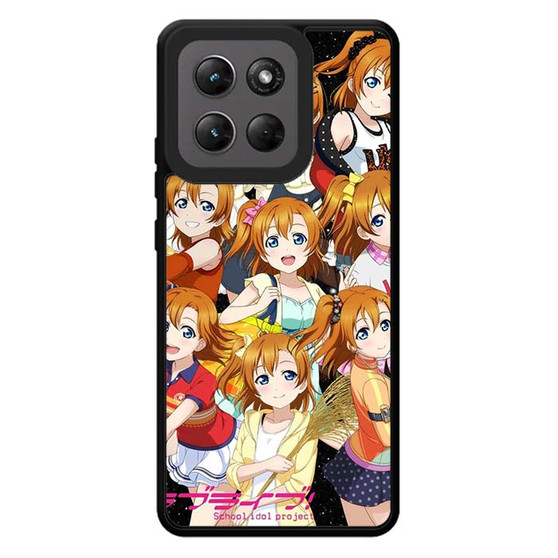 School Idol Project Honoka Kosaka Collage Motorola Moto G Stylus 2026 Case