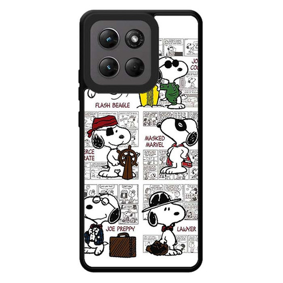 Snoopy Comic Art Motorola Moto G Stylus 2026 Case