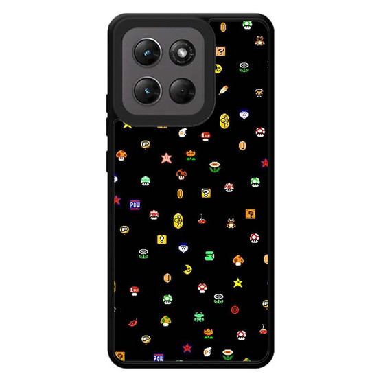 Super Mario Items Motorola Moto G Stylus 2026 Case
