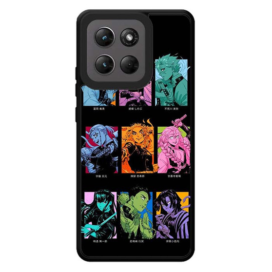 Demon Slayer Hashira Colorful Art Motorola Moto G Stylus 2026 Case