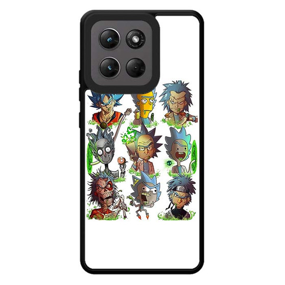 Rick and Morty Anime Style Motorola Moto G Stylus 2026 Case