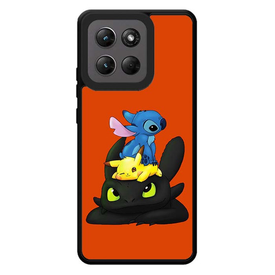 Stitch Pikachu Toothless Cute Motorola Moto G Stylus 2026 Case