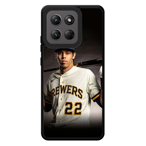 Christian Yelich Brewers Motorola Moto G Stylus 2026 Case