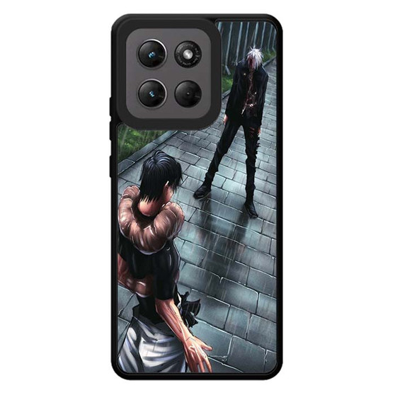 Jujutsu Kaisen Gojo vs Toji Motorola Moto G Stylus 2026 Case