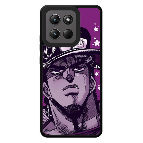 Jojo's Bizarre Adventure Jotaro in Purple Motorola Moto G Stylus 2026 Case