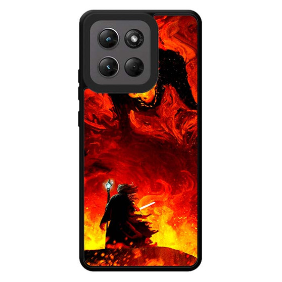The lord of the rings Gandalf vs Balrog Motorola Moto G Stylus 2026 Case