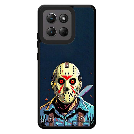Friday the 13th Jason Voorhees Pixel Art Motorola Moto G Stylus 2026 Case