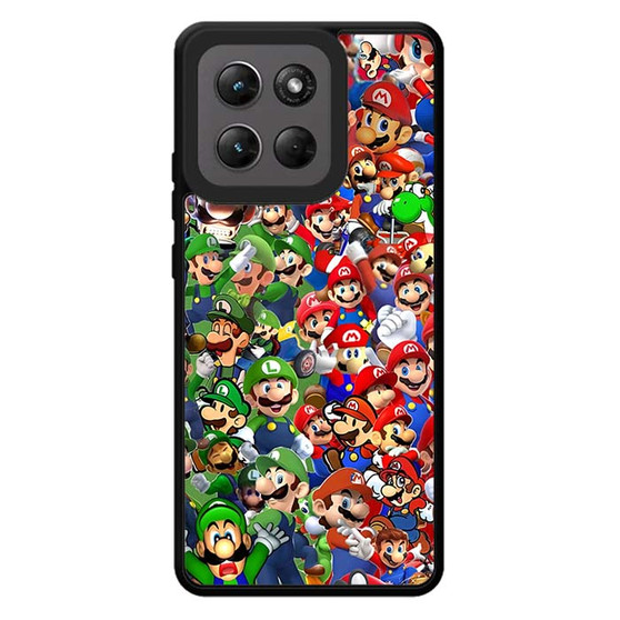 Mario Luigi Collages Motorola Moto G Stylus 2026 Case
