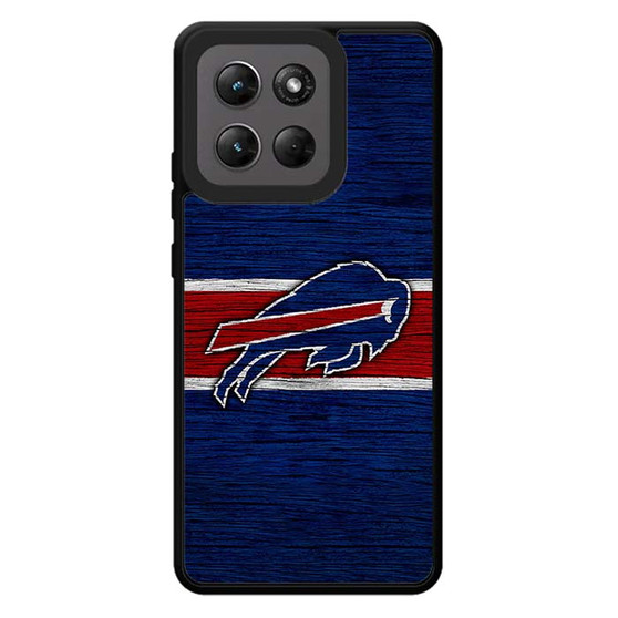 Buffalo Bills Wooden Style Motorola Moto G Stylus 2026 Case